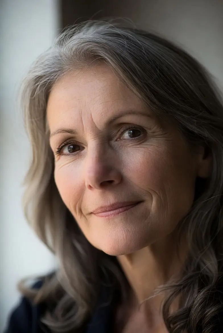 Profile photo of Patricia L., a kind woman in her early 60s with graying hair
